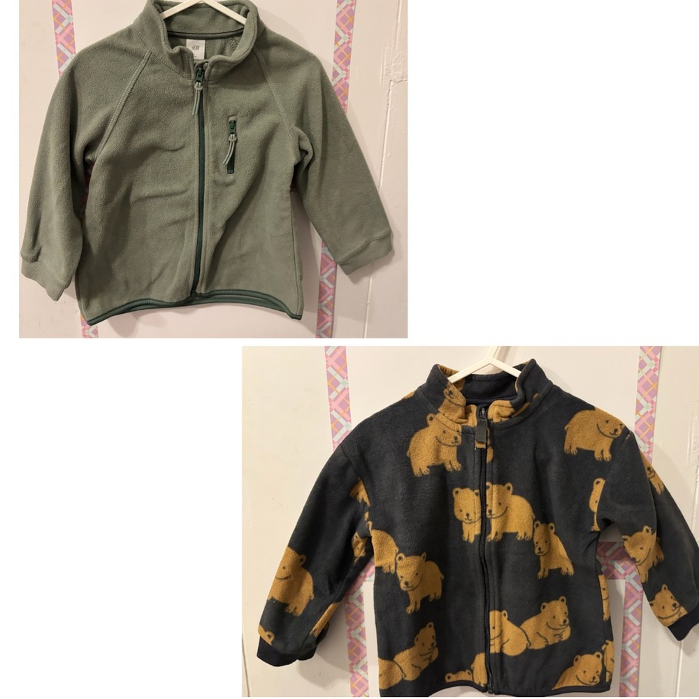 2 pack- H&M - Fleece Jackets